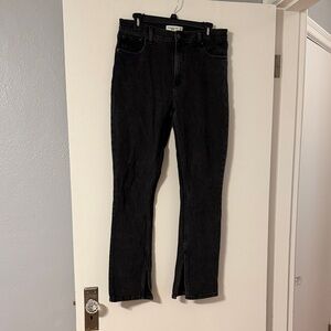 Abercrombie & Fitch The Skinny High Rise black jeans